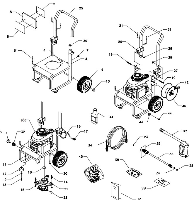 Craftsman 1431-0 Replacement parts